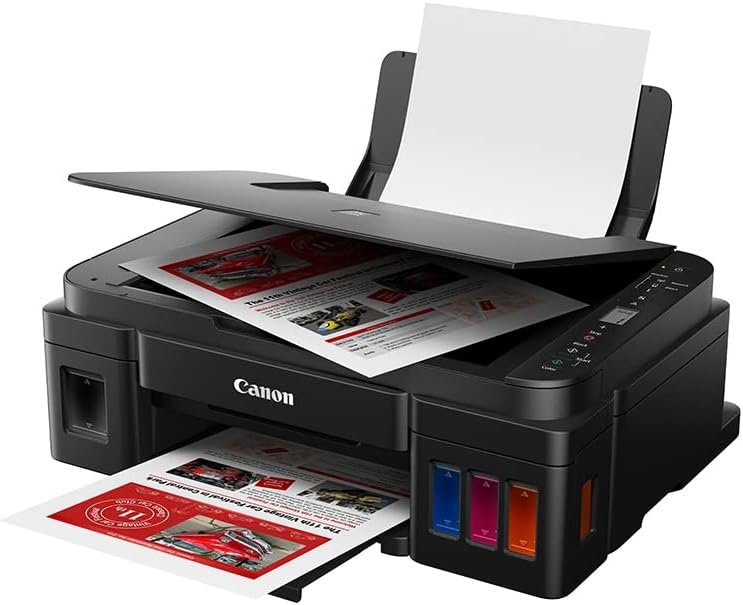Canon MegaTank G3110 — Impressora Multifuncional Wi-Fi com Tanque de Tinta para Fotos, Documentos e Etiquetas