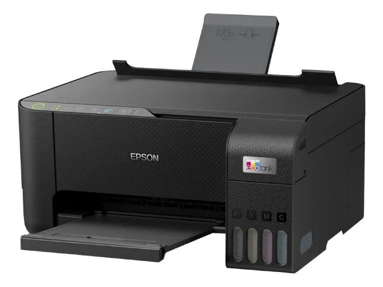Epson EcoTank L3250 – Impressora Wi-Fi imprimindo etiquetas e rótulos em vinil adesivo