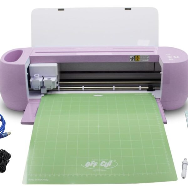 OFF CUT OFF-P3 Rosa – Máquina de Recorte com Bluetooth, Bivolt, Compatível com iOS, Android e Windows. Ideal para Artesanato e DIY. Corta Papel, Vinil, EVA e Mais, 10593.
